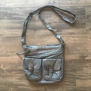 Pleather Shoulder Bag
